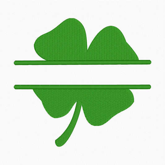 St. Patrick's Day Shamrock // Machine Embroidery Digital File, pes, Instant Download, shamrock design, green